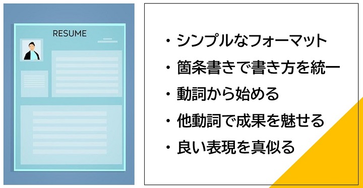 英文レジュメ 履歴書 の書き方 米国トップmba取得者が解説 There Is No Magic